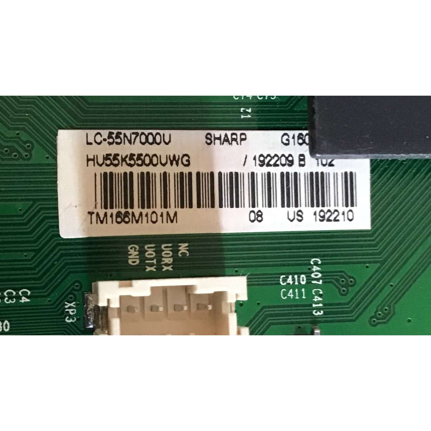 KIT DE TARJETAS PARA TV SHARP  / MAIN 192209, RSAG7.820.6591/ROH / FUENTE 192020, RSAG7.820.6396/ROH / T-CON 186459, RSAG7.820.6127/ROH / MODELO LC-55N7000U / PANEL HE550IU-B51\B2\T1\XP\S10\GM\ROH - Imagen 3